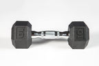 YORK® PVC Hex Dumbbell - Chrome Ergo Handle