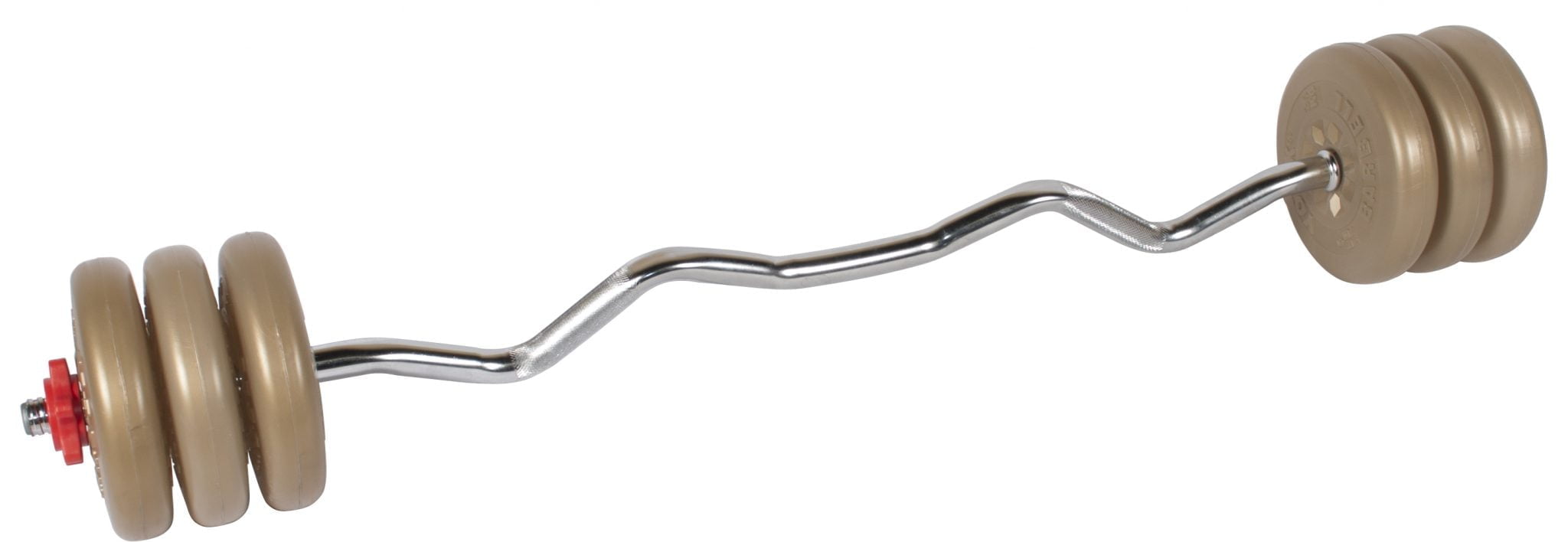 YORK® Spinlock E-Z Curl Barbell Set