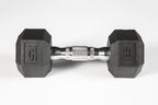 YORK® PVC Hex Dumbbell - Chrome Ergo Handle