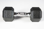 YORK® PVC Hex Dumbbell - Chrome Ergo Handle
