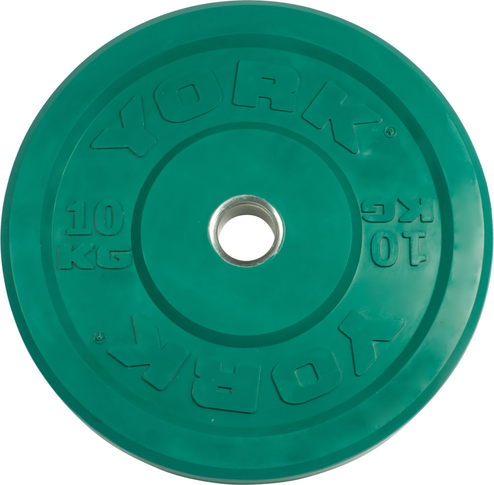 YORK® Rubber Training Bumper Plate (Metric, Colour)