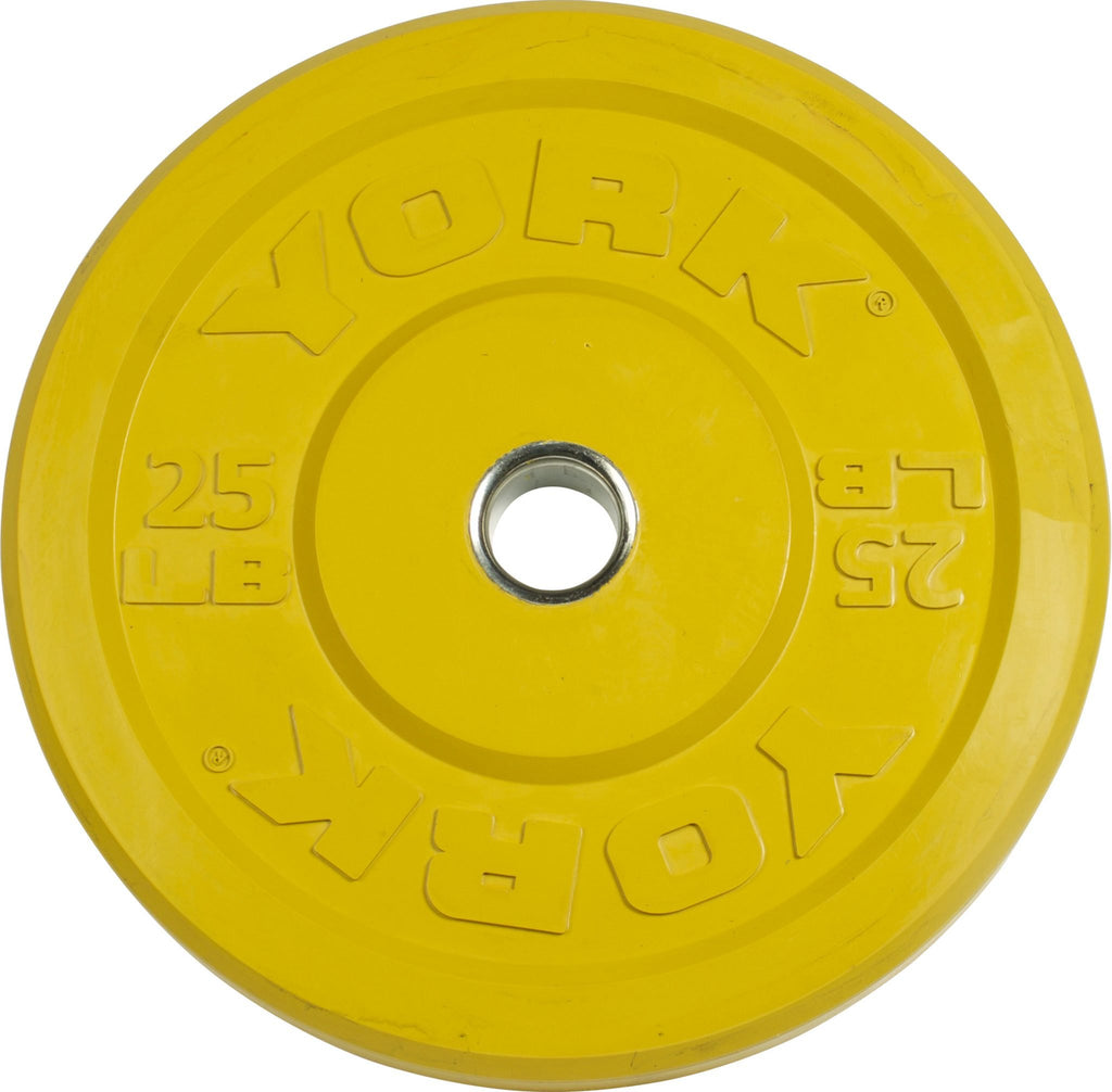 YORK® Rubber Training Bumper Plate (Color)
