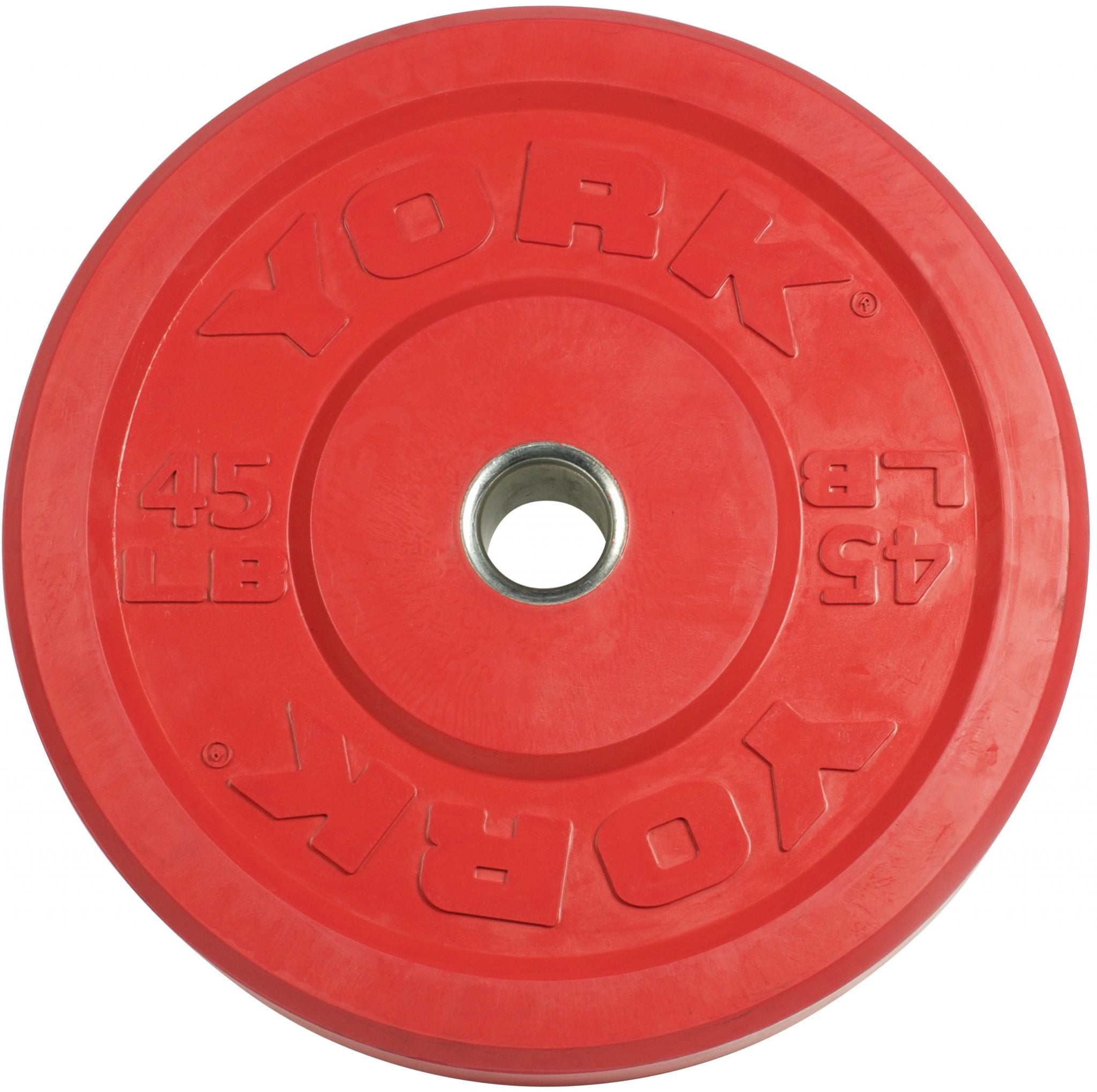 YORK® Rubber Training Bumper Plate (Color)