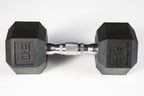 YORK® PVC Hex Dumbbell - Chrome Ergo Handle