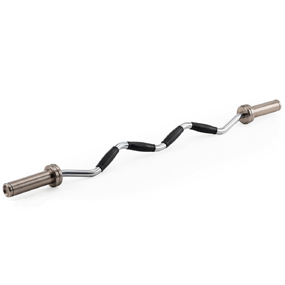 YORK® International Curl Bar w/ Rubber Grips