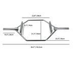 YORK® Olympic Hex Weight Bar - 45lb