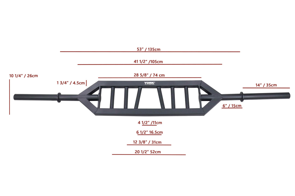York Swiss Multi-Grip Bar