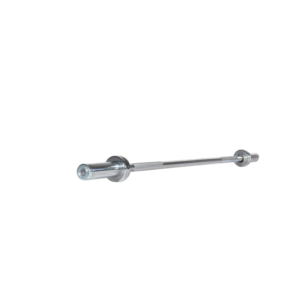 YORK 5' International Chrome Olympic Weight Bar 30mm - full