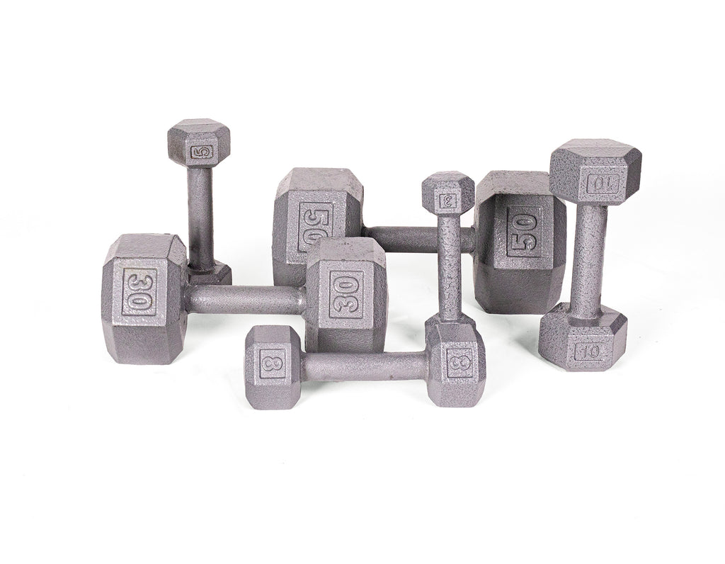 YORK® Cast Iron Hex Dumbbell (Residential Use Only)
