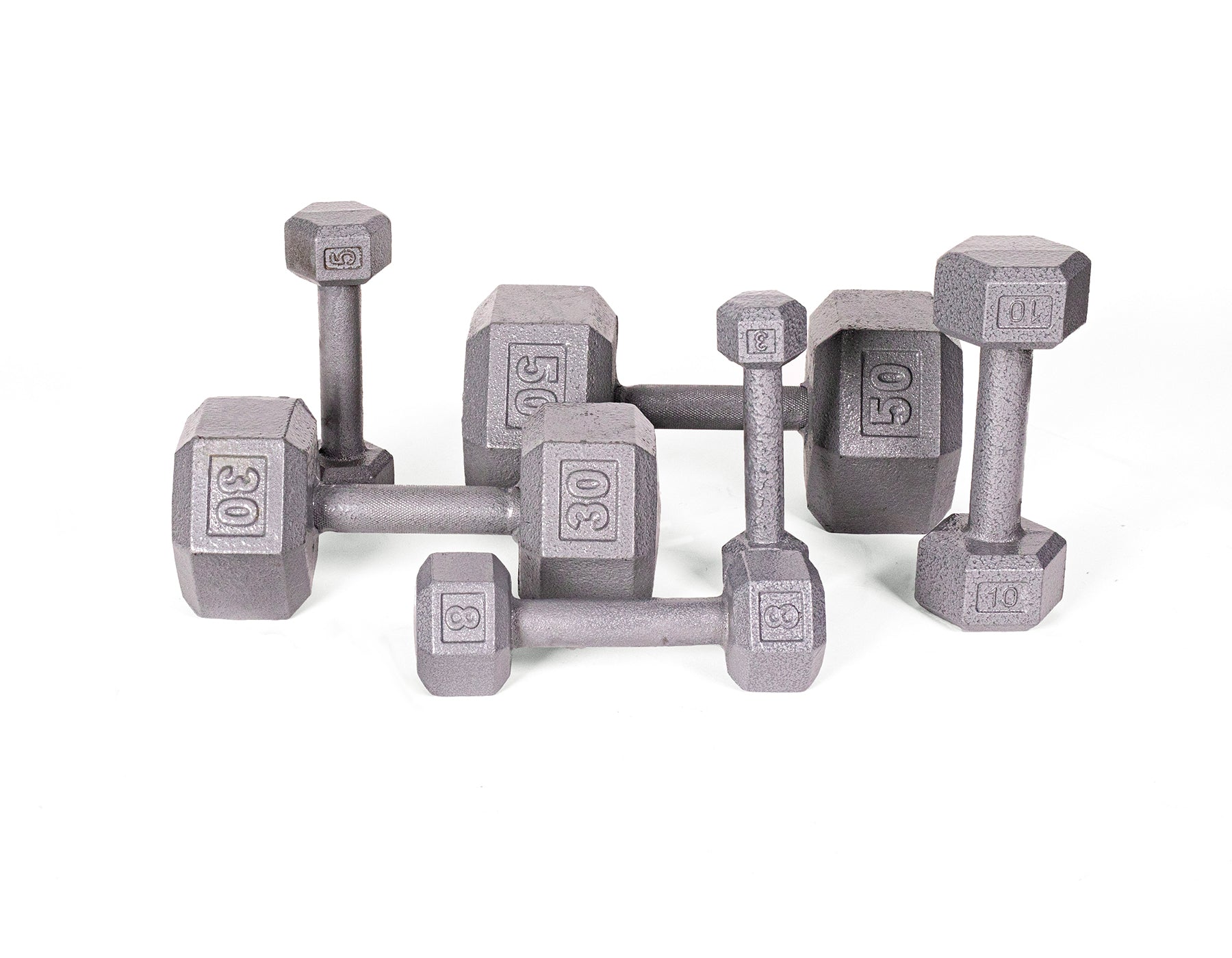 YORK® Cast Iron Hex Dumbbell (Residential Use Only)
