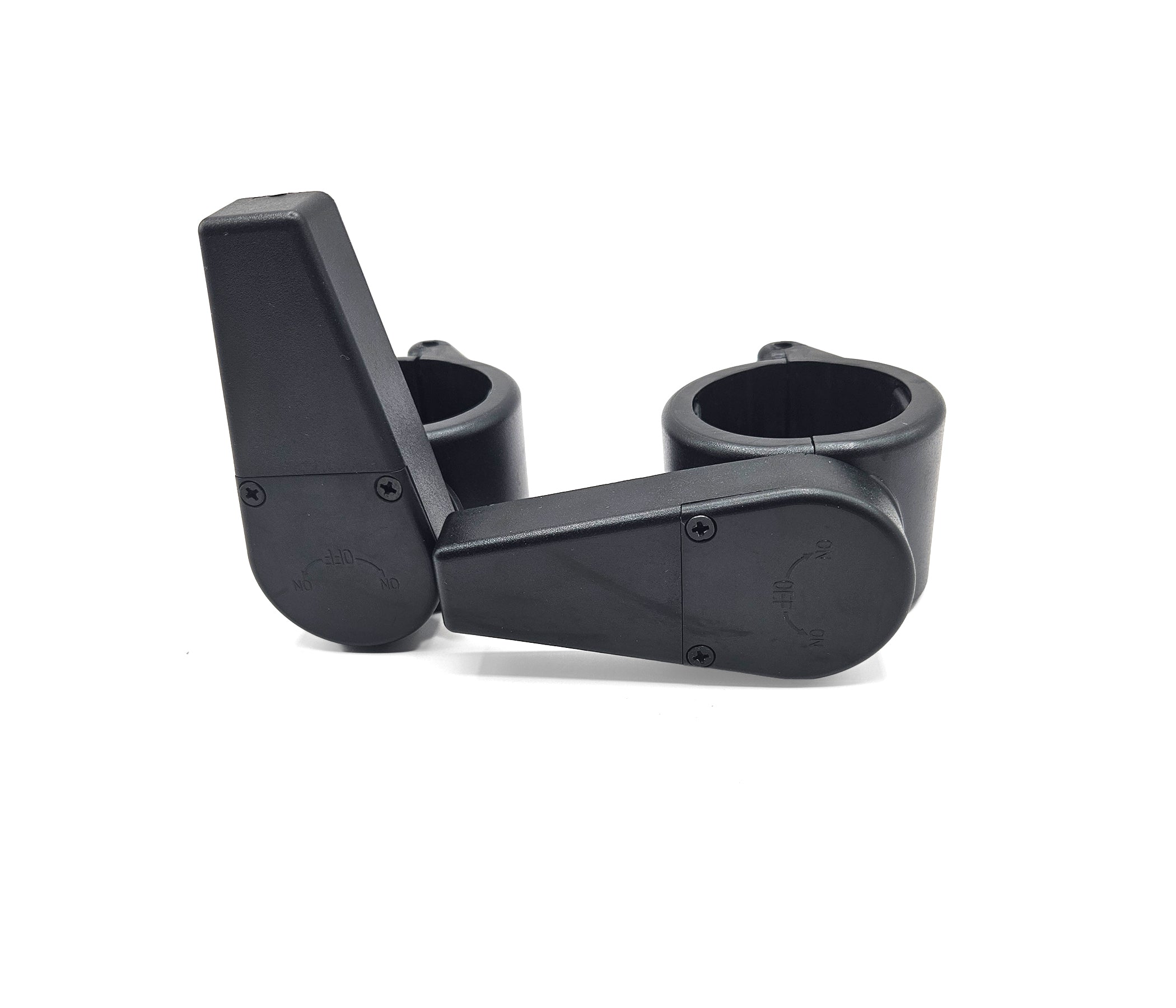 YORK® 2" Muscle Clamp Collars - Black (Pair)