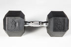YORK® PVC Hex Dumbbell - Chrome Ergo Handle