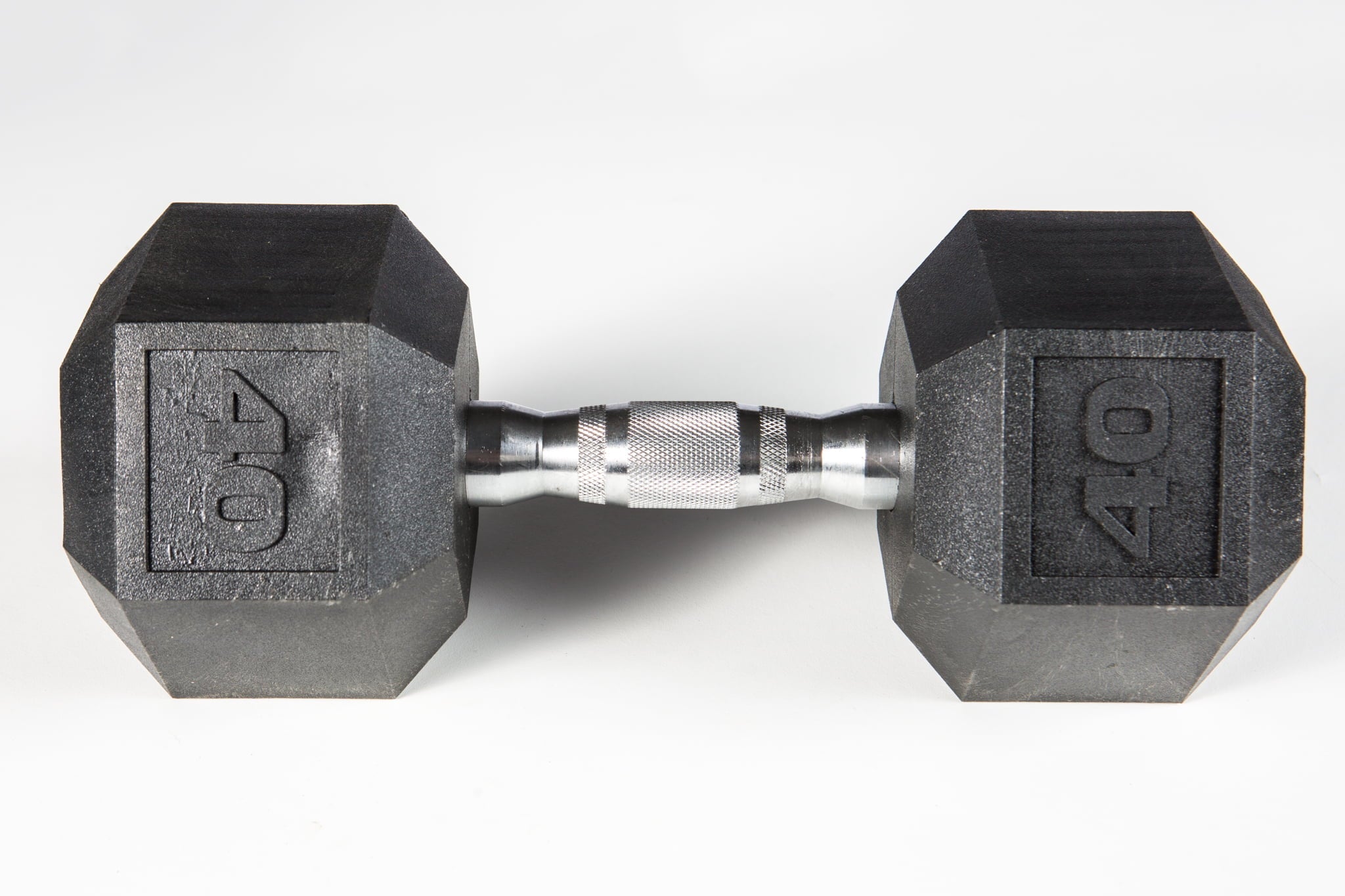 YORK® PVC Hex Dumbbell - Chrome Ergo Handle