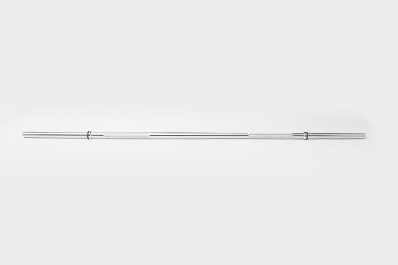 YORK® Chrome Deluxe Weight Bar w/ Fixed Inner Collars