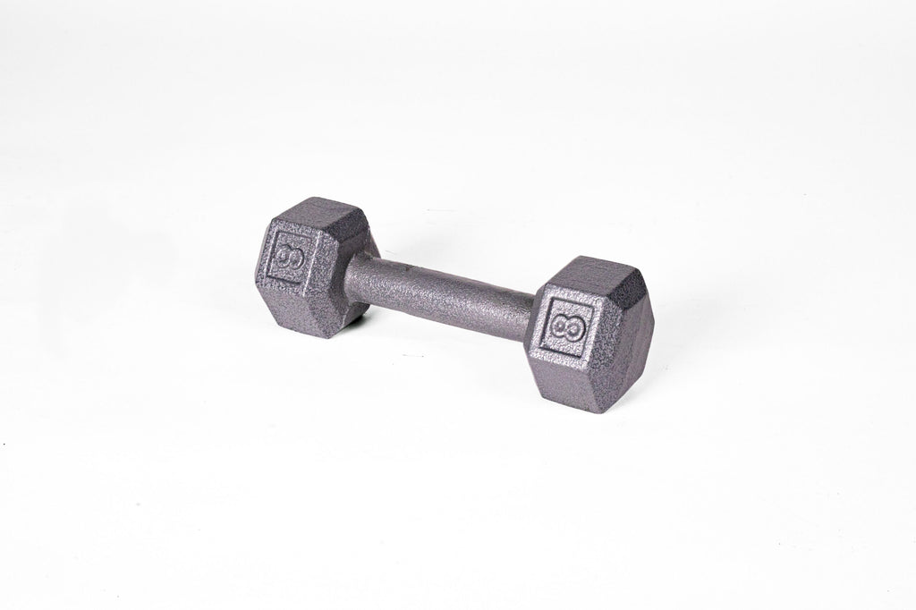 YORK® Cast Iron Hex Dumbbell (Residential Use Only)