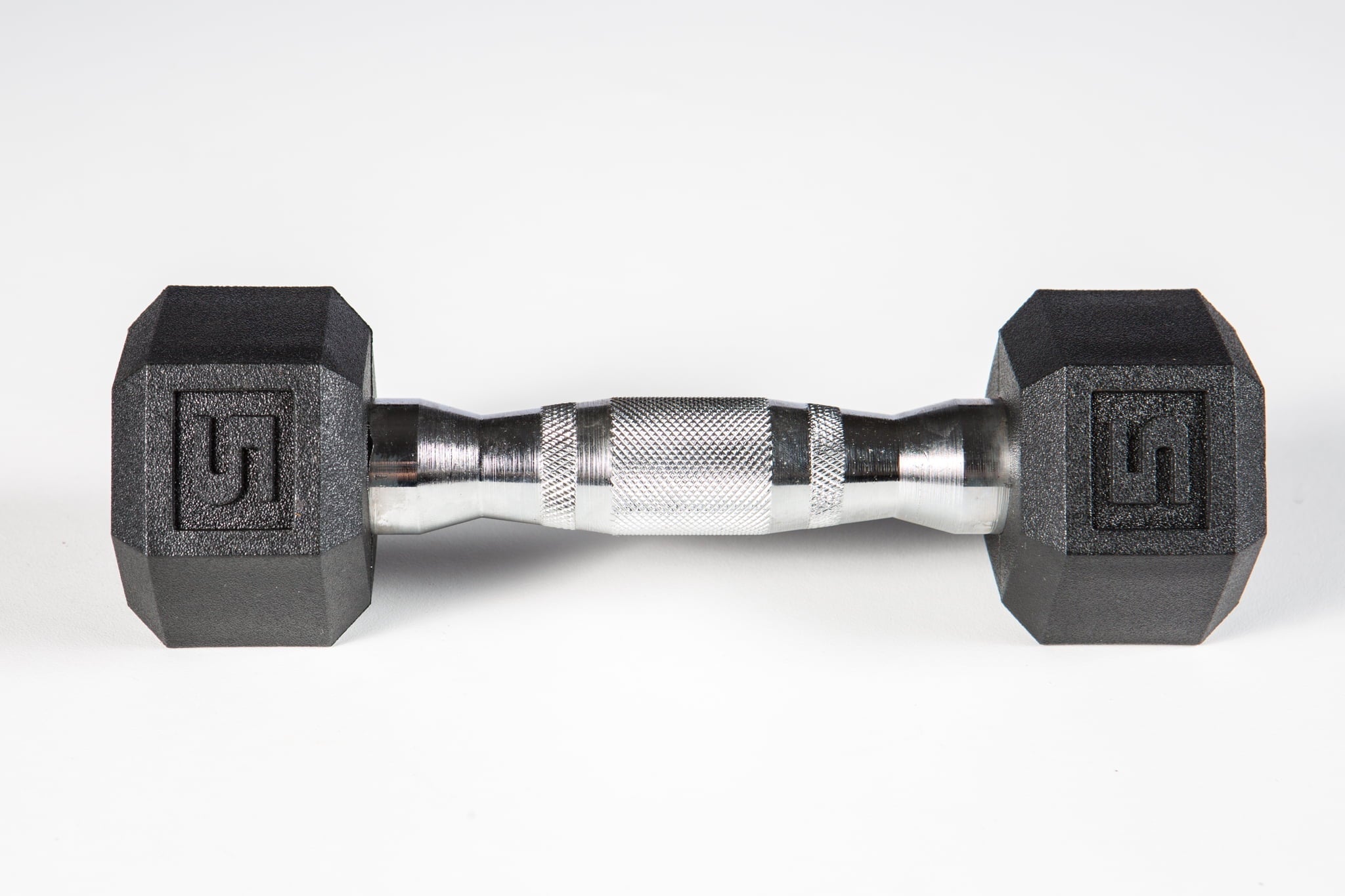 YORK® PVC Hex Dumbbell - Chrome Ergo Handle