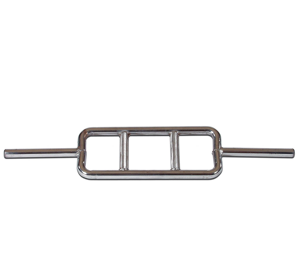 Chrome Tricep Bar w/ Fixed Inner Collars | Gym Equipment