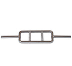 Chrome Tricep Bar w/ Fixed Inner Collars | Gym Equipment
