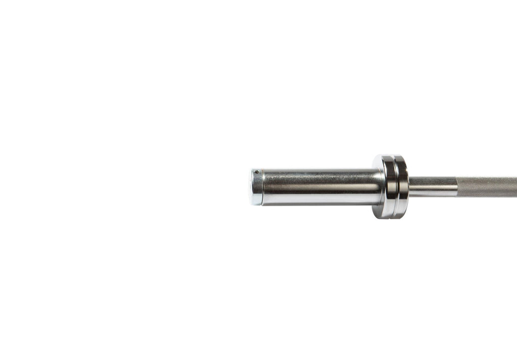 YORK 5' International Chrome Olympic Weight Bar 30mm - sleeve