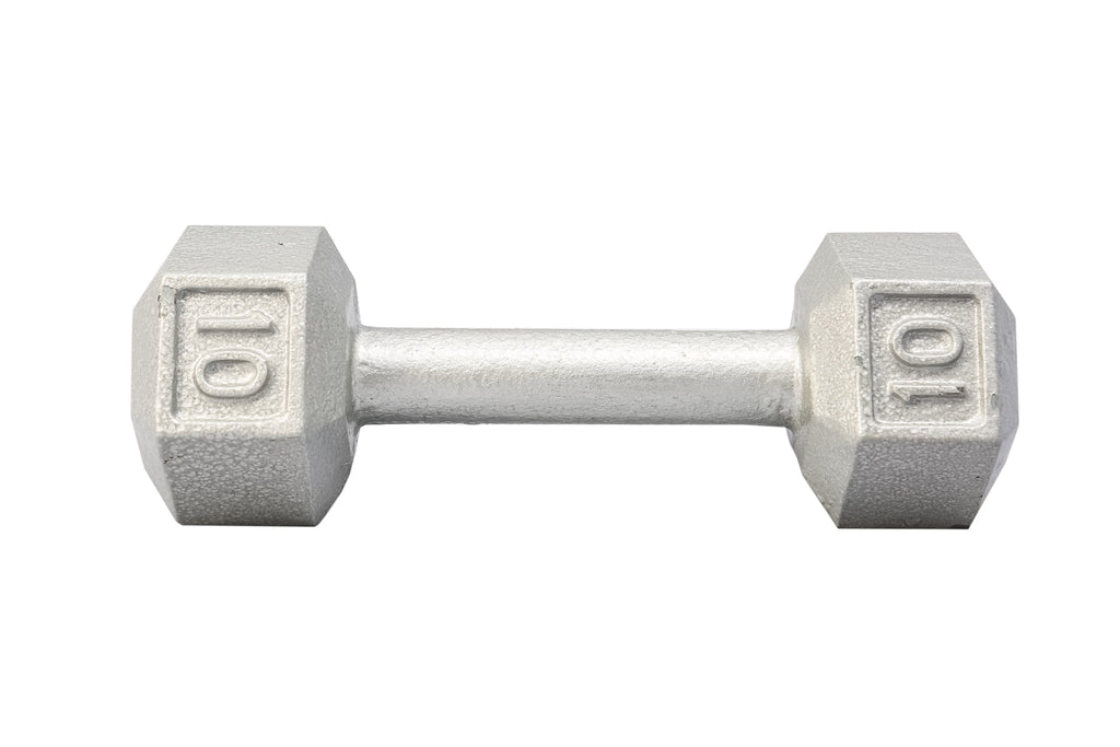 YORK® Cast Iron Hex Dumbbell (Residential Use Only)