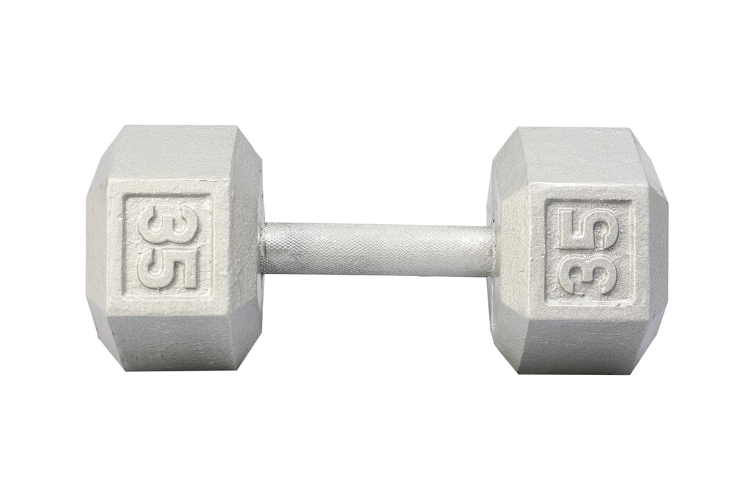 YORK® Cast Iron Hex Dumbbell (Residential Use Only)