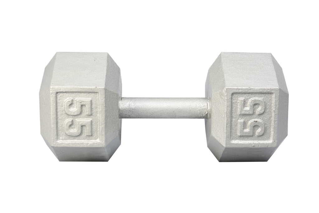 YORK® Cast Iron Hex Dumbbell (Residential Use Only)