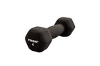 YORK's 4 lb Black Neoprene Dumbbell