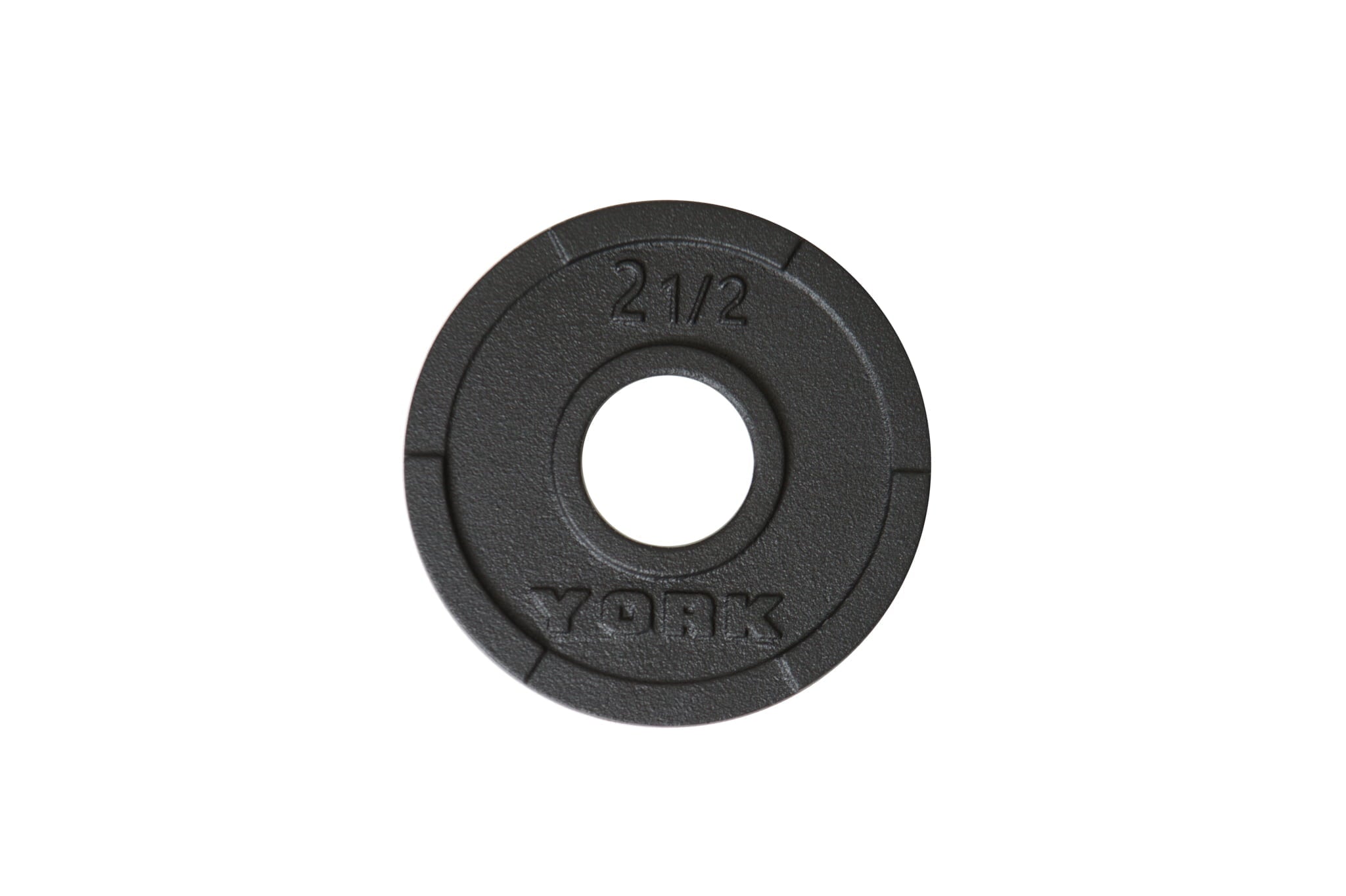 YORK® 2" G-2 Cast Iron Olympic Weight Plate
