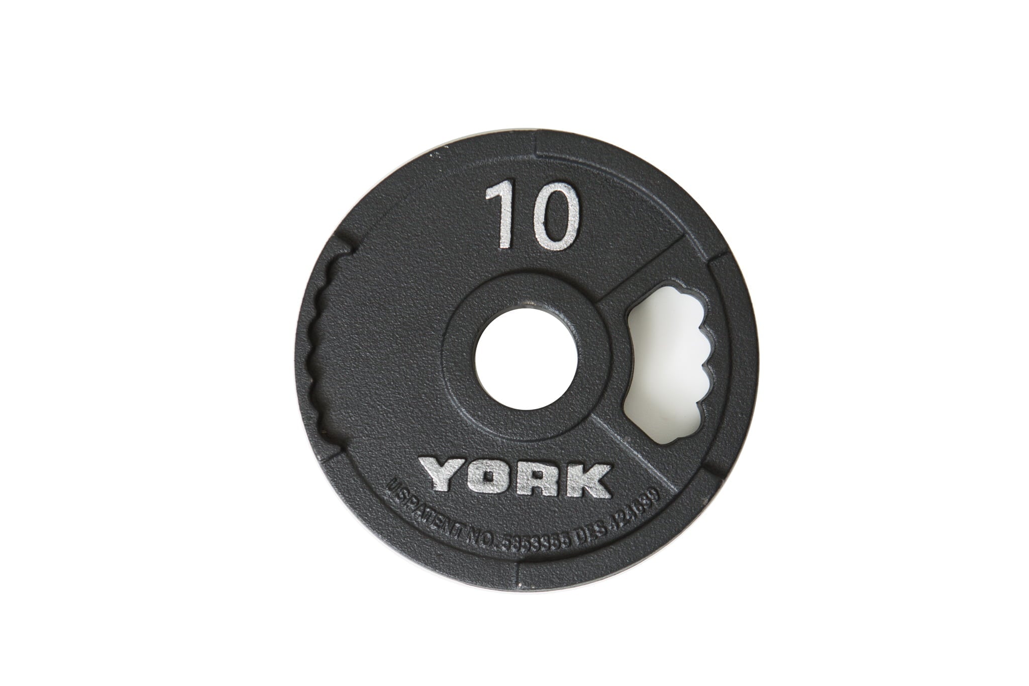 YORK® 2" G-2 Cast Iron Olympic Weight Plate
