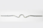 YORK® Chrome Super Curl Bar w/ Fixed Inner Collars