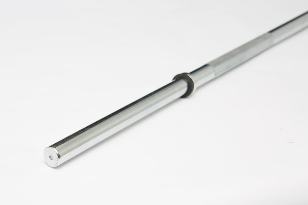 YORK® Chrome Deluxe Weight Bar w/ Fixed Inner Collars