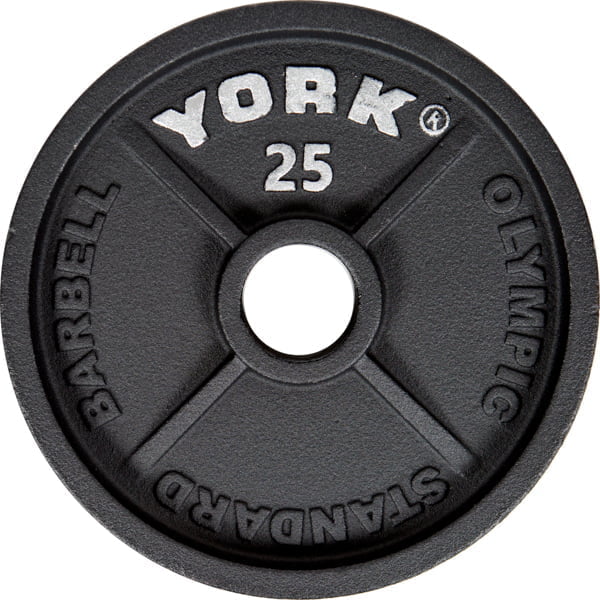 YORK® 2" Cast Iron Olympic Weight Plate
