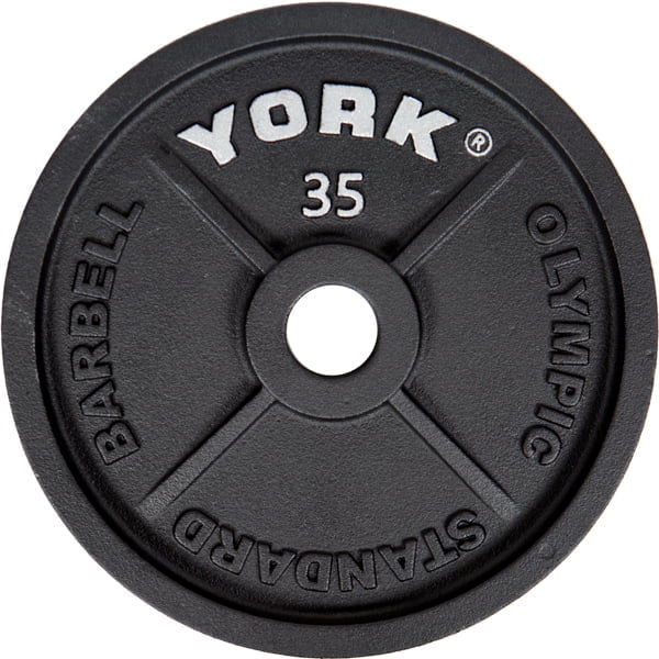 YORK® 2" Cast Iron Olympic Weight Plate
