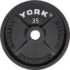 YORK® 2" Cast Iron Olympic Weight Plate