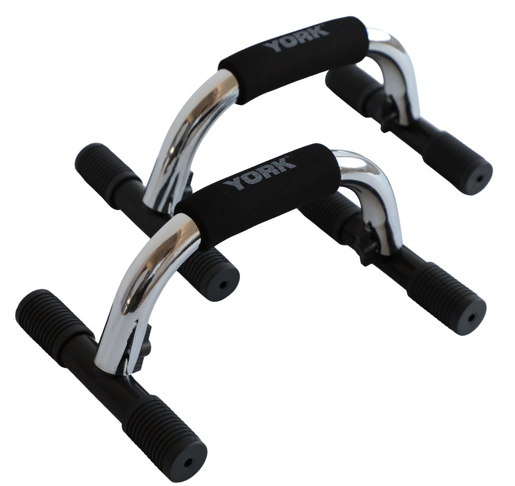 YORK® Chrome Push Up Bars