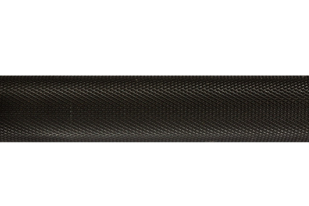 YORK 7' International Black Oxide Bar 30mm - Knurling