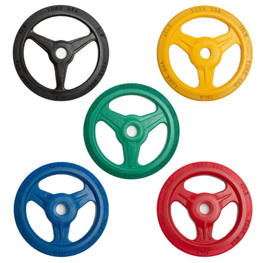 YORK® Bumper Grip Plate (Colour)