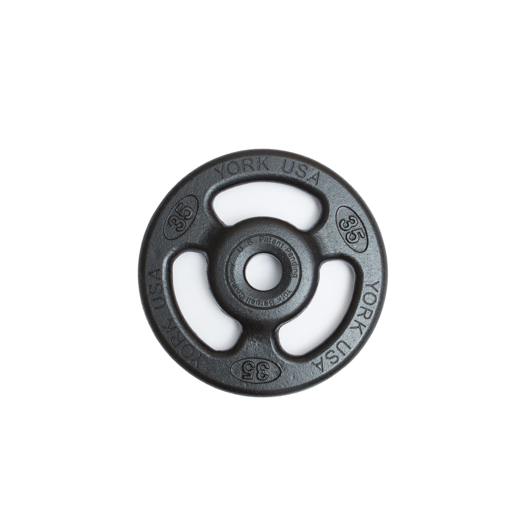YORK® 2" Iso-Grip Steel Olympic Plate