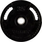YORK® 2" G-2 Rubber Olympic Weight Plate