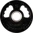 YORK® 2" G-2 Rubber Olympic Weight Plate