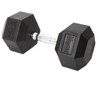 YORK® Rubber Hex Dumbbells