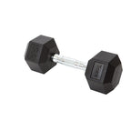 YORK® Rubber Hex Dumbbells