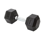 YORK® Rubber Hex Dumbbells