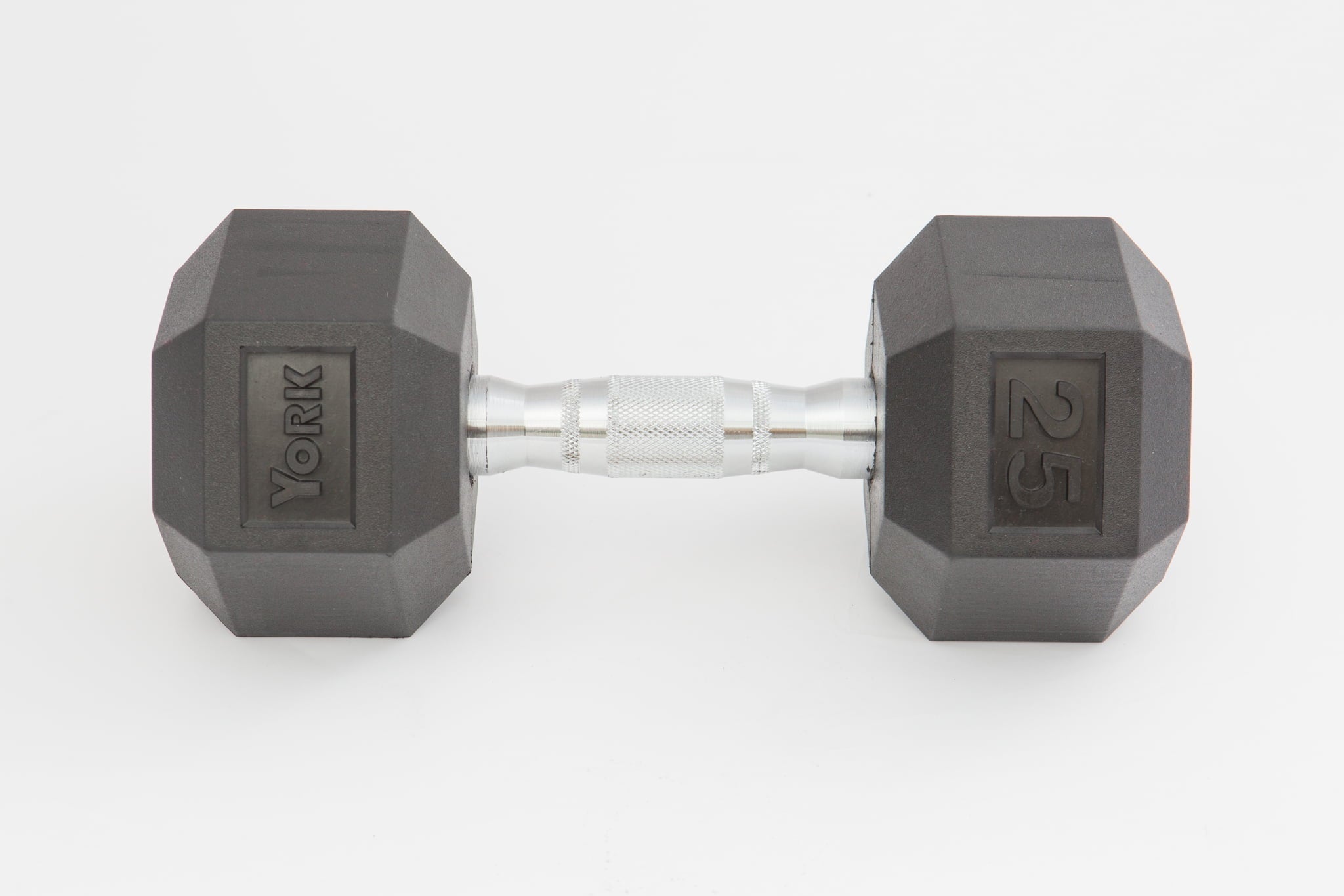 YORK® Rubber Hex Dumbbells