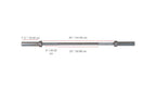 YORK 5ft Olympic Chrome Bar