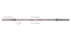 YORK® 7 FT Olympic Bar Chrome 1000 LB Rated