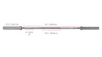York® 7ft Olympic Chrome Bar - 500lb Rated