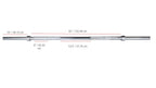 YORK® 7' Extreme 2" Grip Olympic Weight Bar