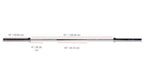 YORK® 7' International Chrome Olympic Bar  32mm