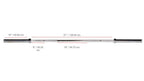 YORK® 7' International Chrome Olympic Bar - 30mm
